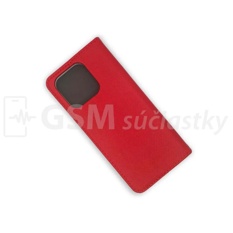 Smart Book Knižkové puzdro Xiaomi Redmi 12C, Poco C55, Červené