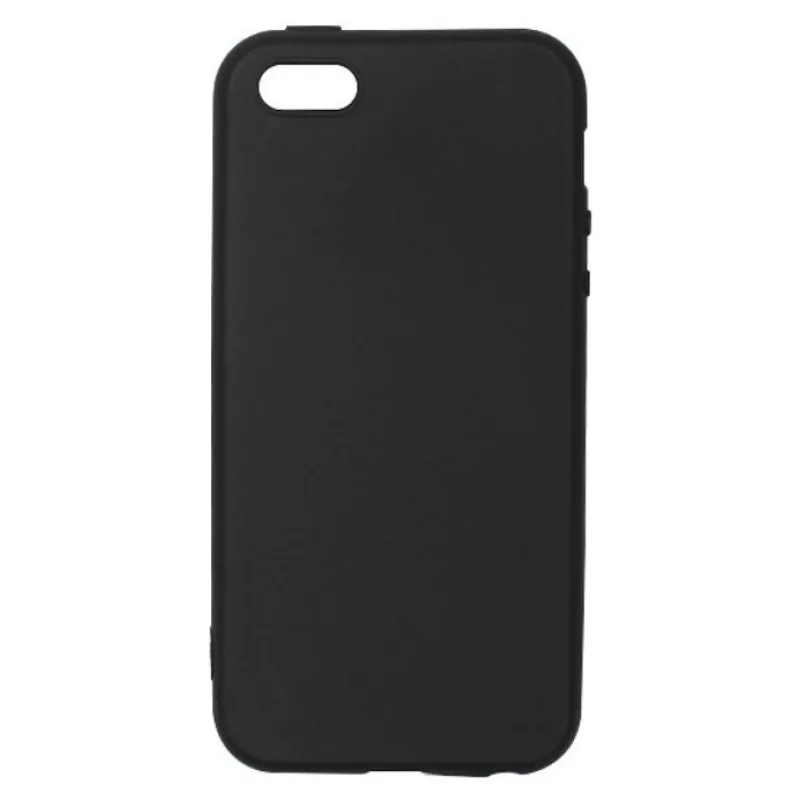 Soft Flex Puzdro na mobil iPhone 5, 5S, 5C, SE Farba: Čierna 8693