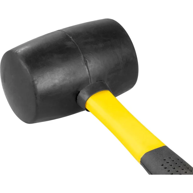 Gumené kladivo BlackHead, 680 g, kovová rúčka