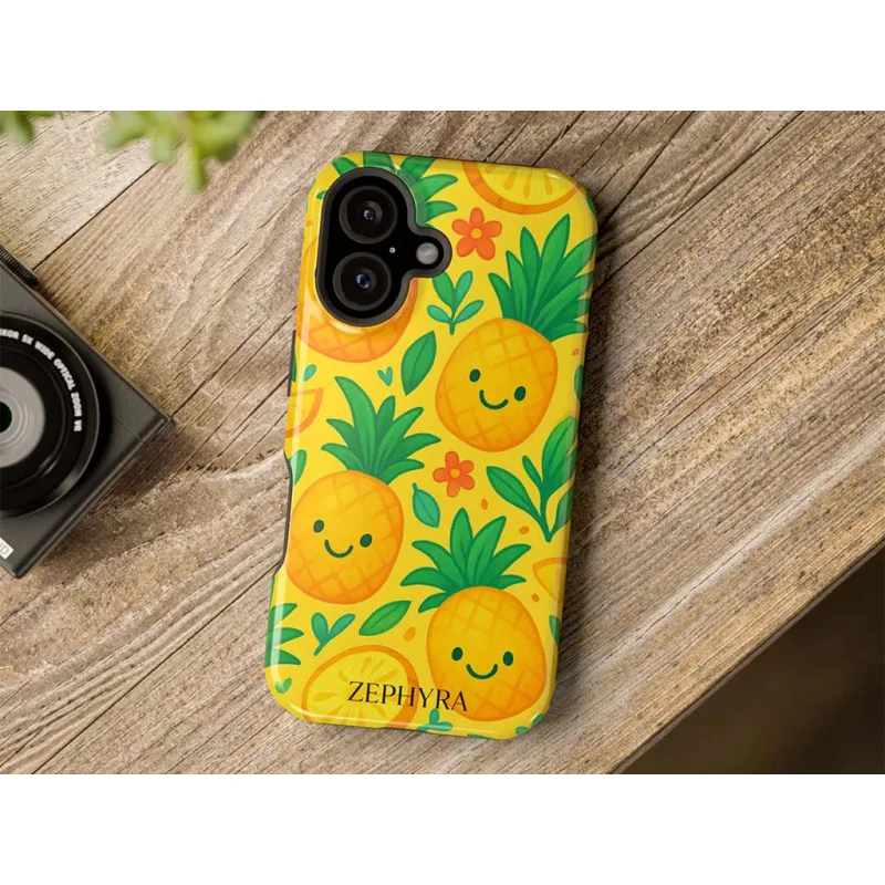 ZEPHYRA Pineapple Pop - iPhone 17 Kryt