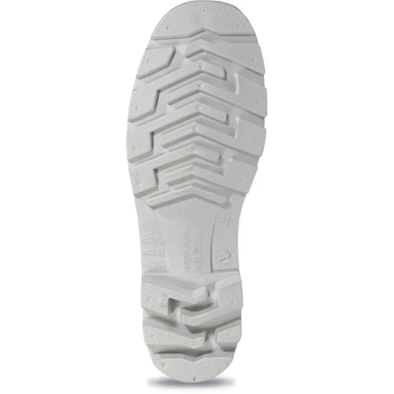 Čižmy Boots Ginocchio, biele, PVC, záhradné, veľkosť 44