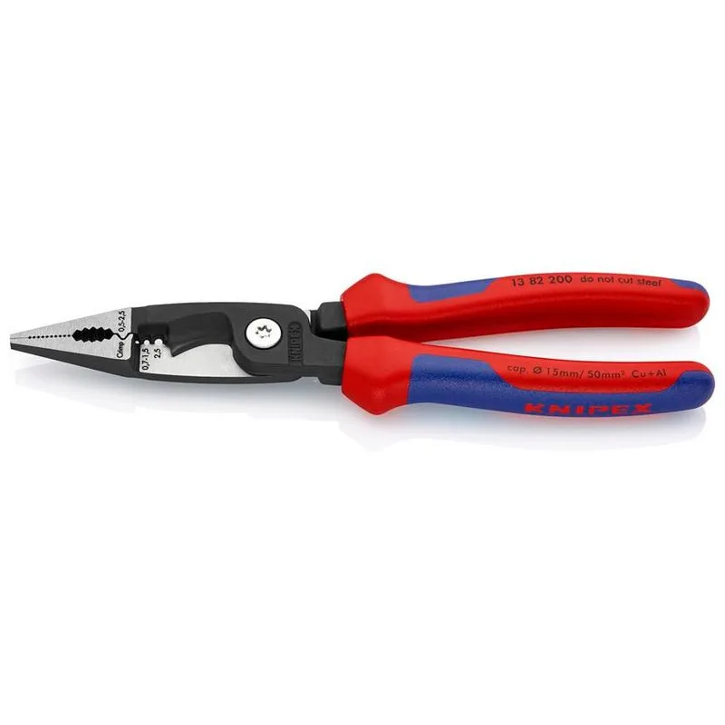 Kliešte KNIPEX 13 82 200 – multifunkčné elektroinštalačné