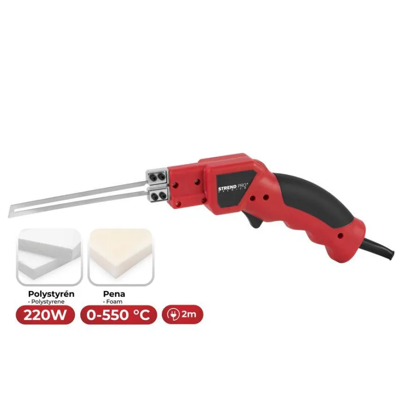 Rezačka na polystyrén Strend Pro GW8005, 150W, s kufríkom
