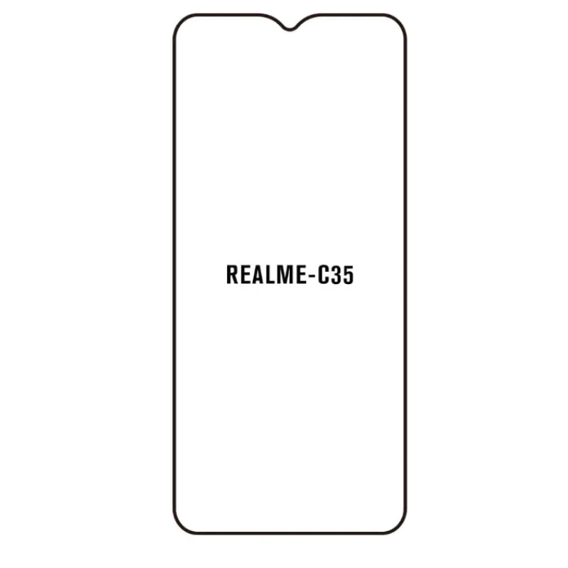 Ochranná fólia Sunshine Hydrogel pre Realme C35 Variant:: zadná matná
