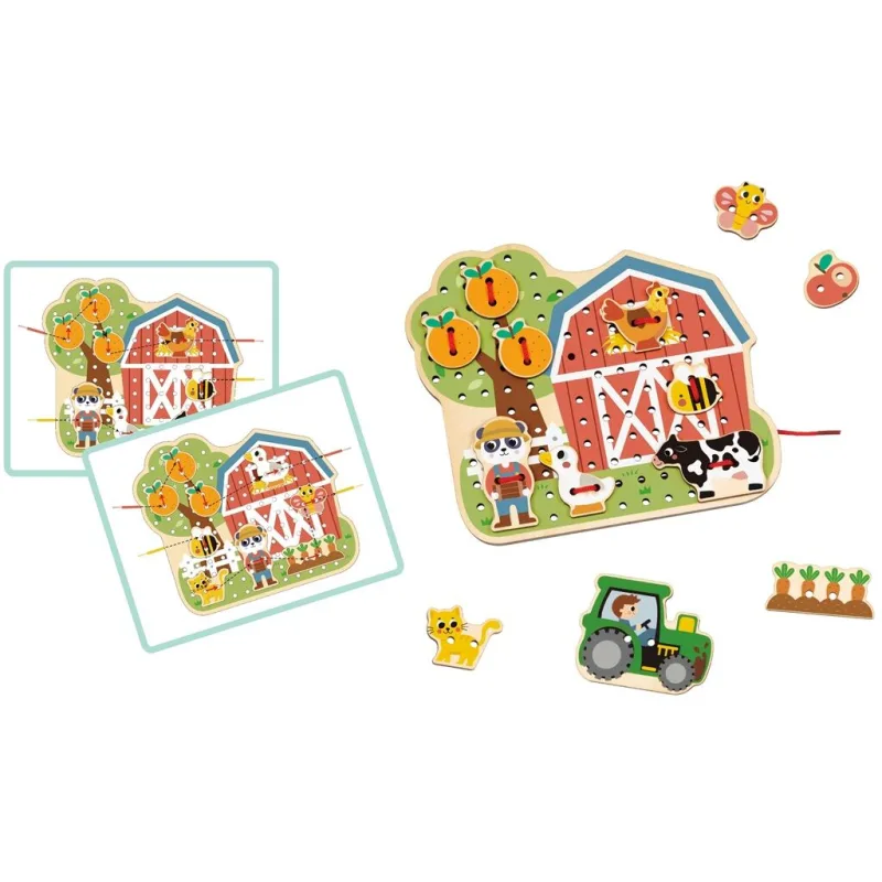 2Kids Toys Navliekanie Farma