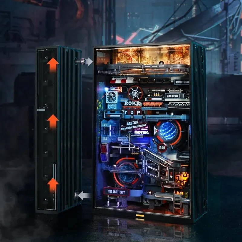 RoboTime 3D mechanické puzzle Guľôčková dráha Mesto minulosti
