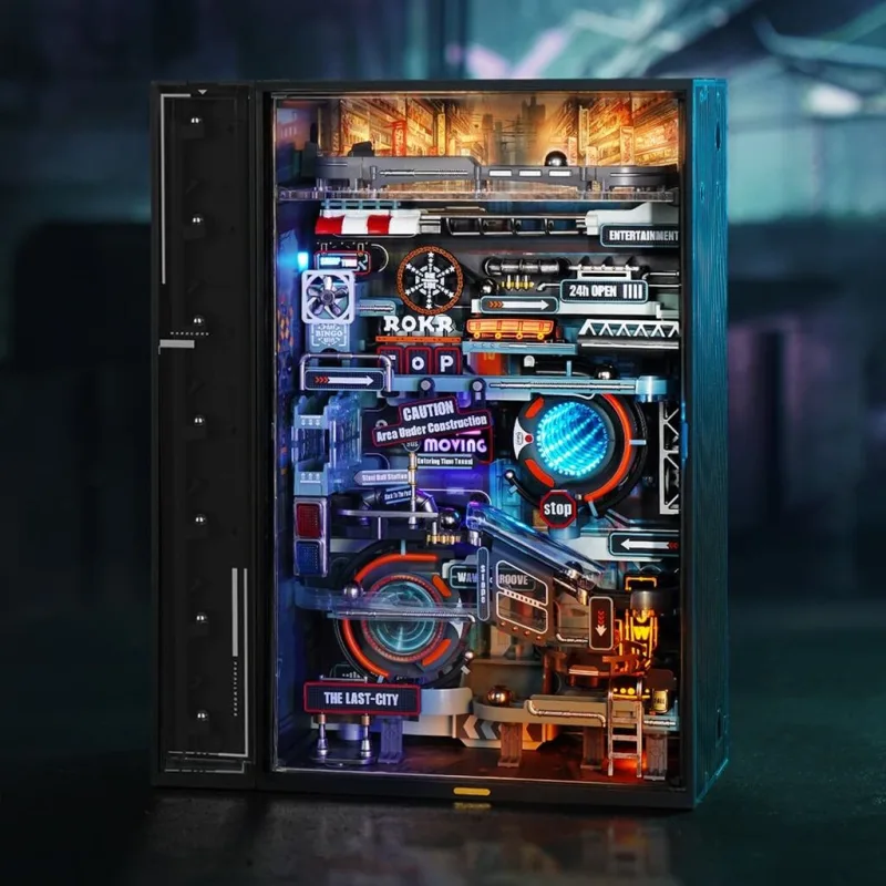 RoboTime 3D mechanické puzzle Guľôčková dráha Mesto minulosti