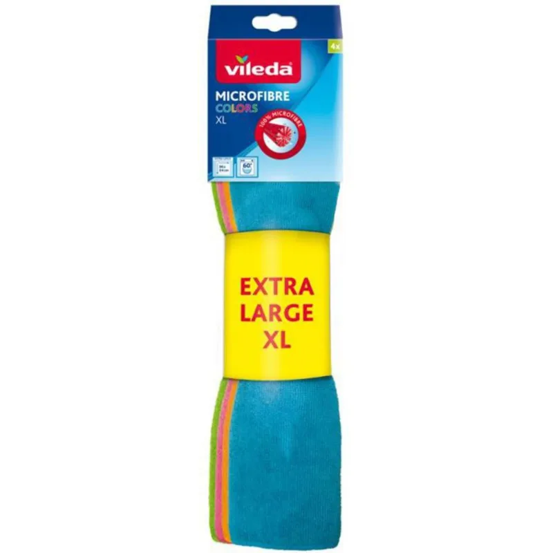Handrička Vileda Microfibre Colors XL, mikrovlákna, bal. 4 ks