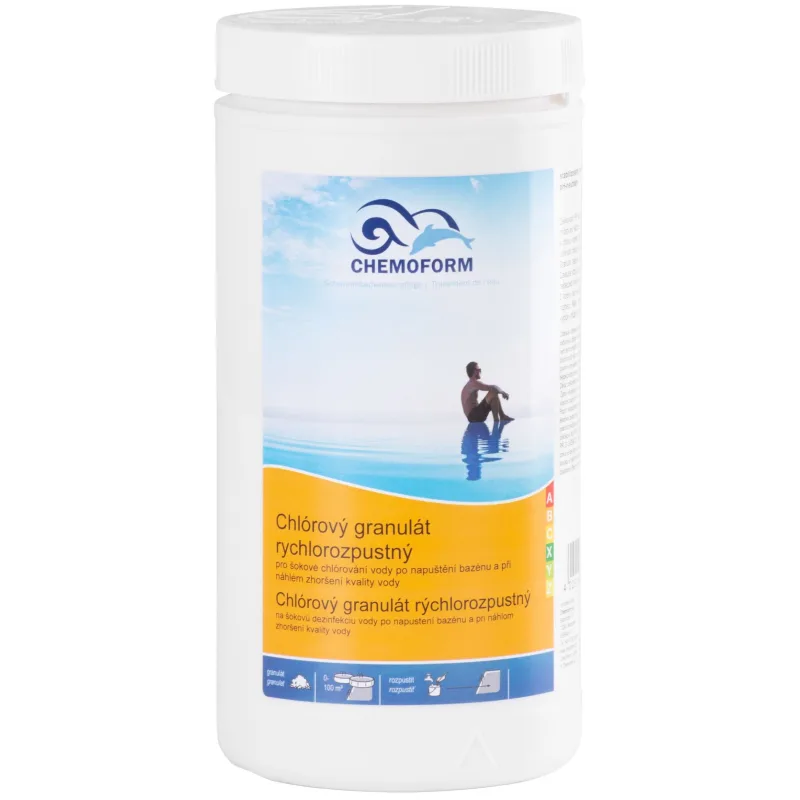 Chlór Chemoform 0501, 1 kg, granulát