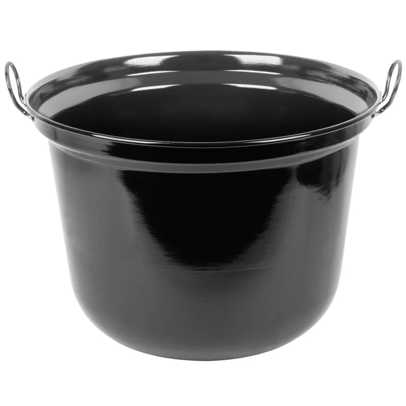 Kotol Thorma 60 l – smaltovaný, s ušami, čierny