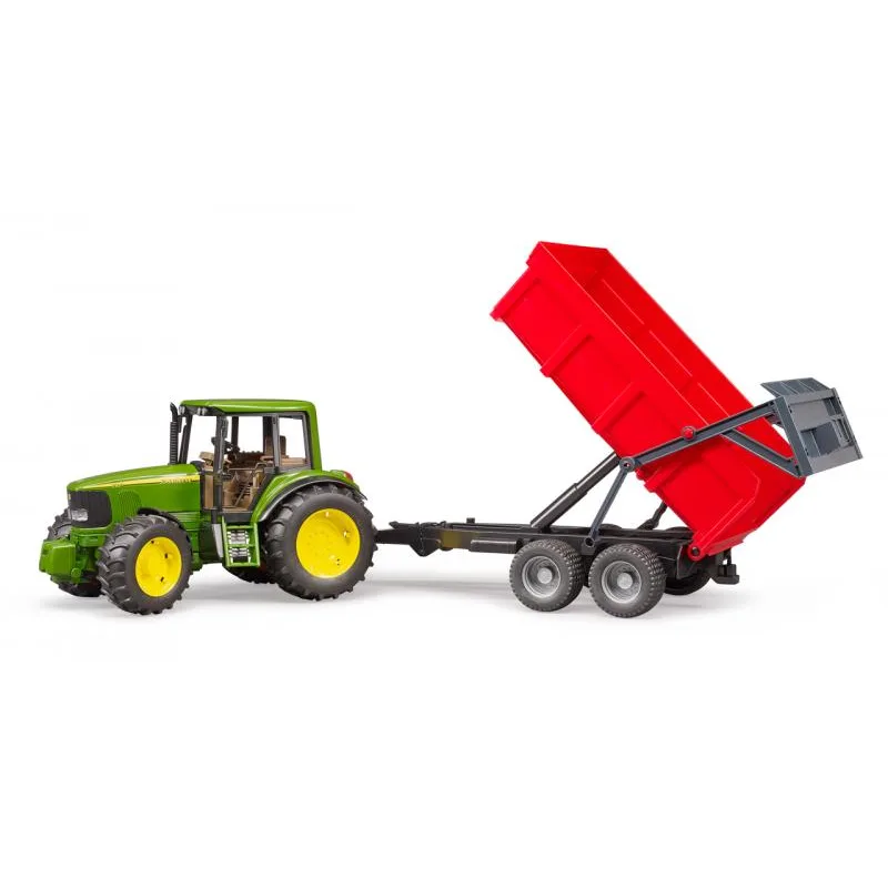 Bruder 2057 Traktor John Deere s vlekom