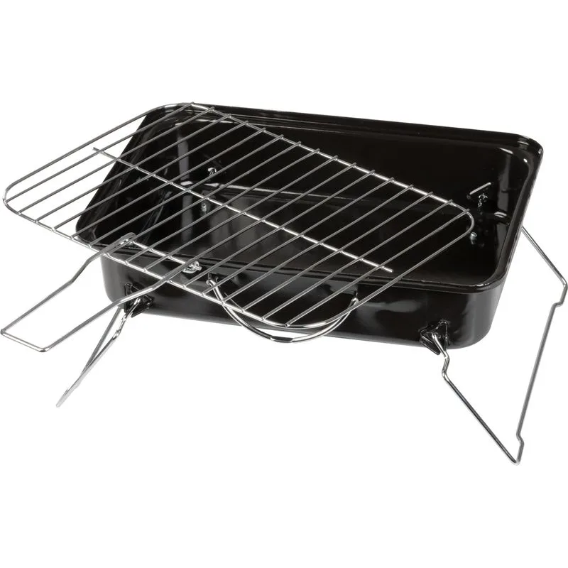 Gril na drevené uhlie Strend Pro Paolo, BBQ, 37x27x17 cm