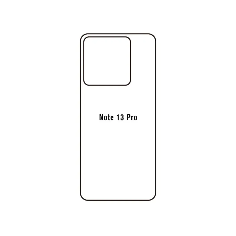 Ochranná fólia Sunshine Hydrogel pre Xiaomi Redmi Note 13 Pro Variant:: zadná čirá