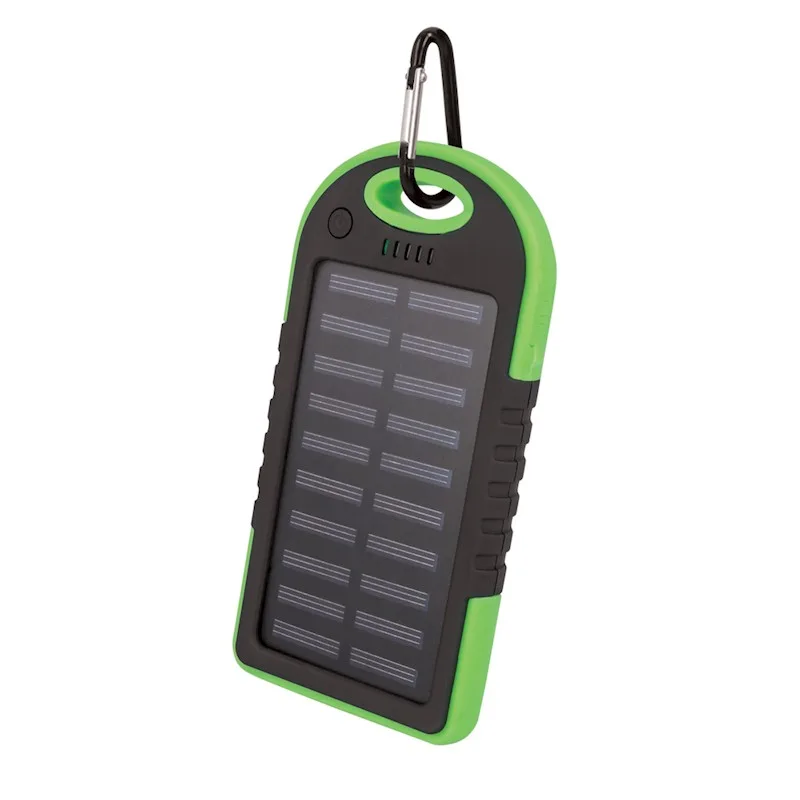 Solárna Powerbanka Setty 5000 mAh zelená