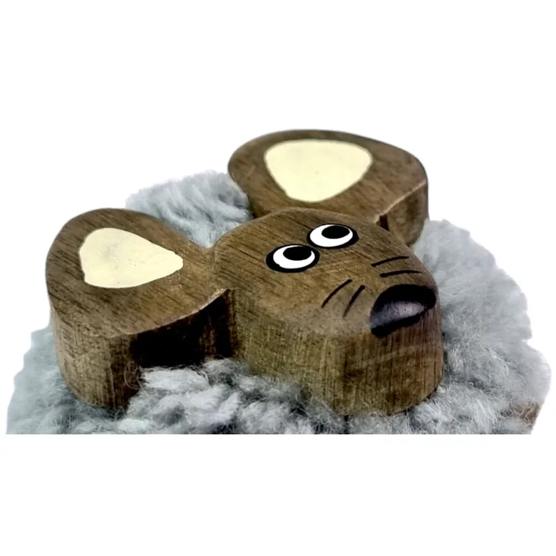 2Kids Toys Drevená magnetka veľká brmbolec Myš