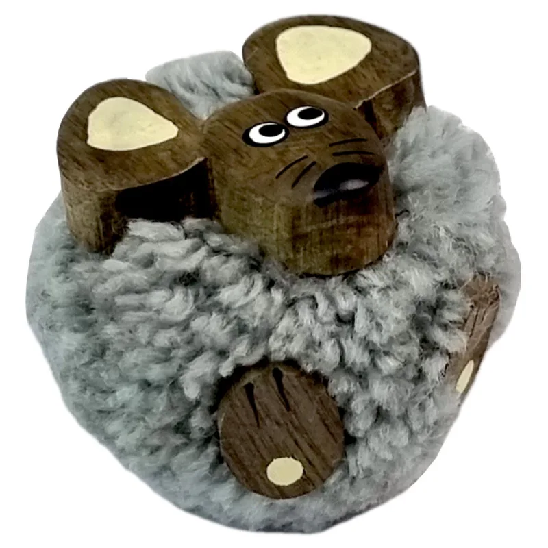 2Kids Toys Drevená magnetka veľká brmbolec Myš