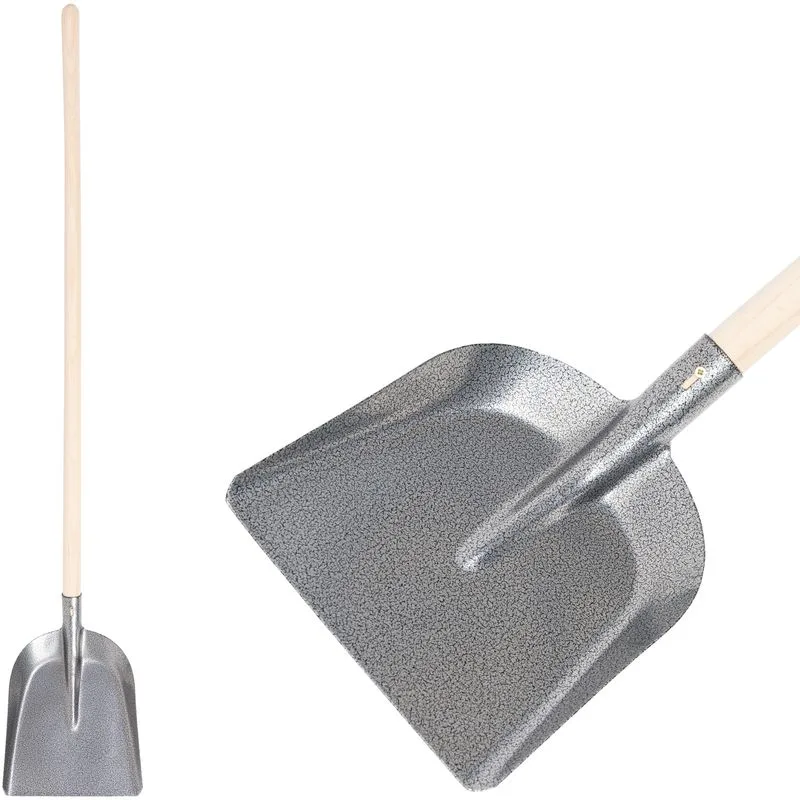 Lopata S504-1.WH Universal, 286x265 mm, s drevenou násadou