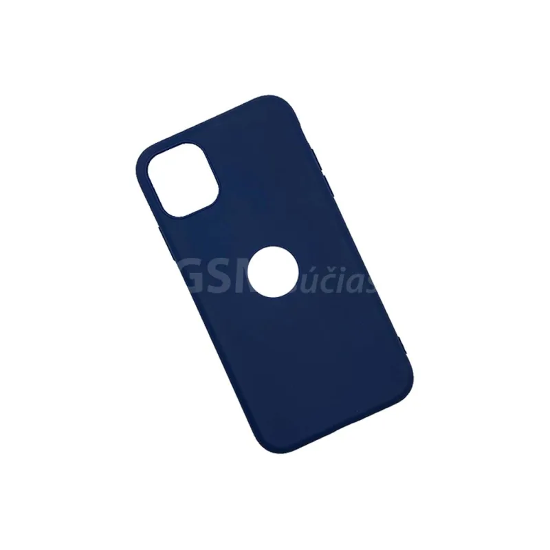 Soft Flex Puzdro na mobil Apple iPhone 11 Farba: Tmavo modrá 8559