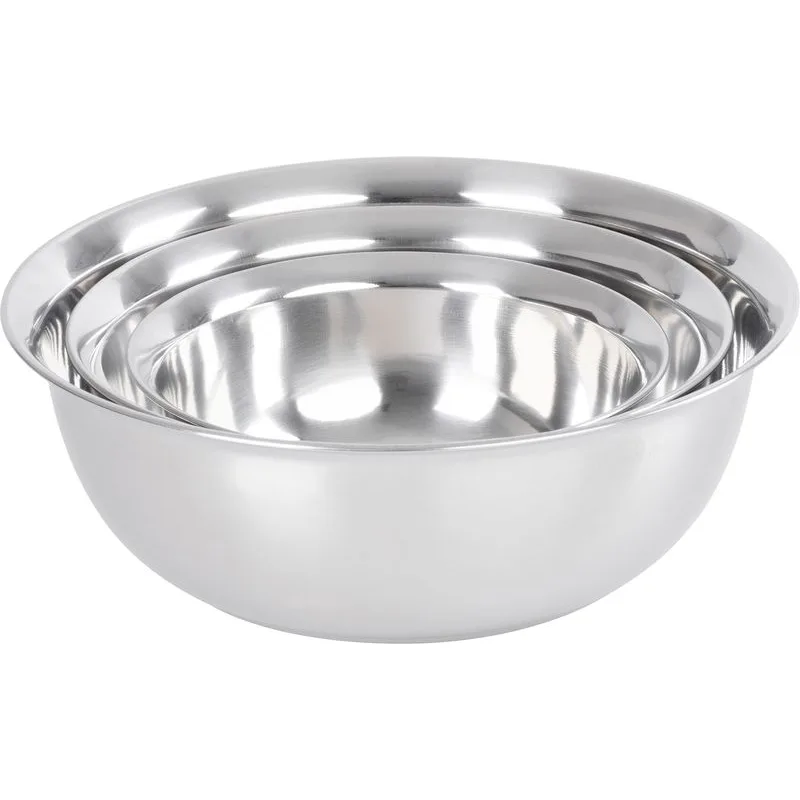 Miska MagicHome, nerez, sada 3 ks, 18-22-26 cm