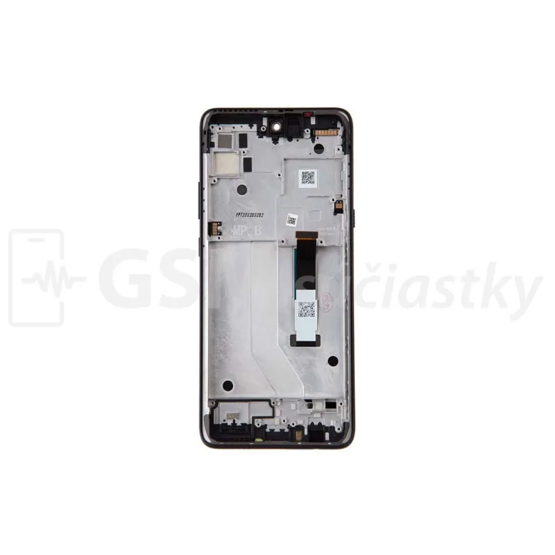 LCD Displej + Dotykové sklo + Přední kryt Motorola Moto G 5G (XT2113) - originál Farba: Čierna