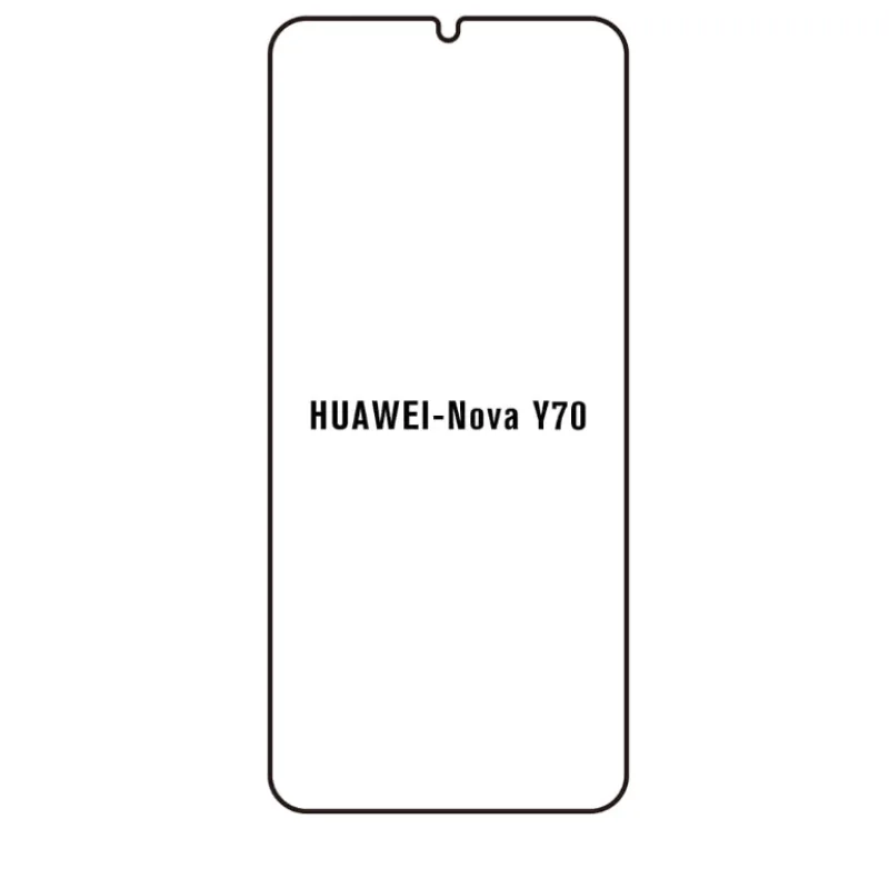 Ochranná fólia Sunshine Hydrogel pre Huawei Nova Y70 Variant:: zadná matná
