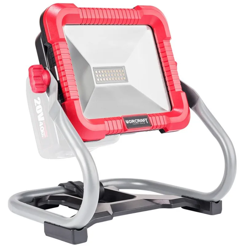 Reflektor Worcraft CLED-S20Li-30WA ShareSYS, 20V Li-ion, 30 W, 1000/2000/3000 lm