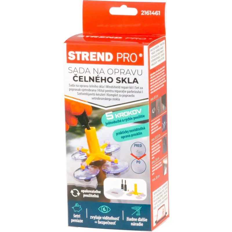 Sada na opravu čelného skla RepairKit, 11-dielna