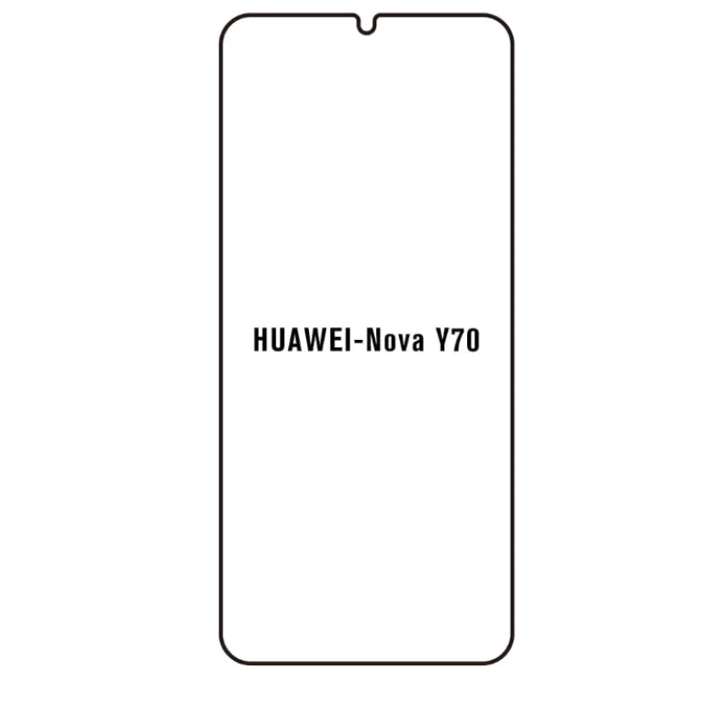 Ochranná fólia Sunshine Hydrogel pre Huawei Nova Y70 Variant:: predná matná