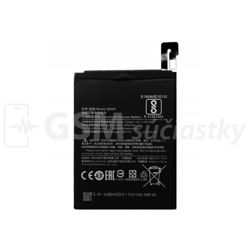 Batéria Xiaomi Redmi Note 5, Note 5 Pro - BN45 Variant:: OEM