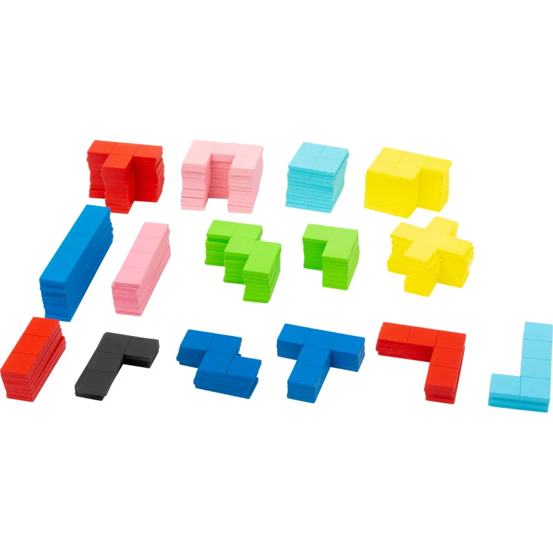 Drevené puzzle pre deti Tetris