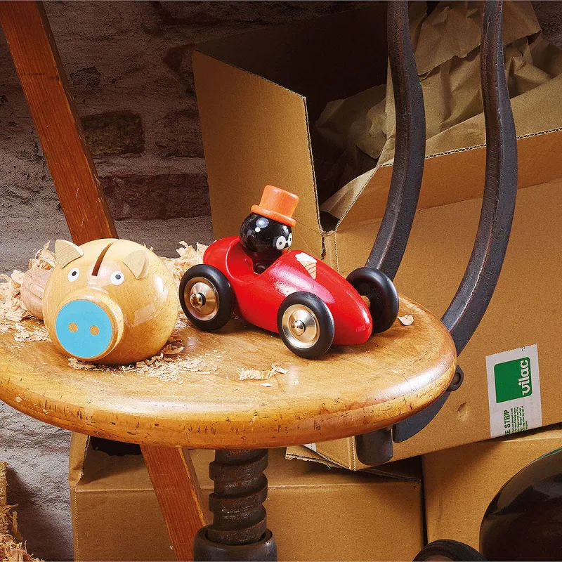Vilac Pretekárske auto Tučniak René