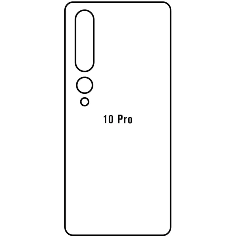 Ochranná fólia Sunshine Hydrogel pre Xiaomi Mi 10 Pro Variant:: zadná čirá