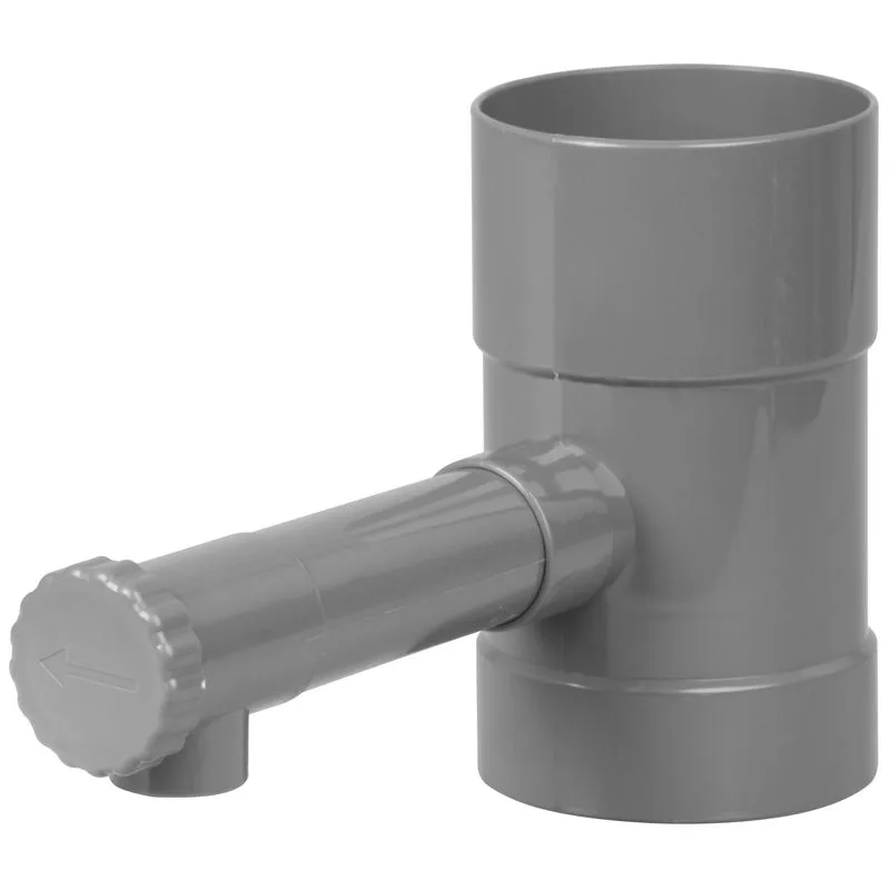 Zberač dažďovej vody Strend Pro, 100 mm, s nastaviteľným ventilom
