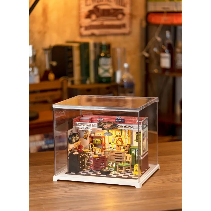 RoboTime Miniatúra domčeka Garáž