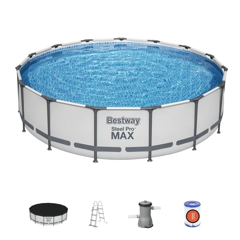 Bestway 56488 Steel Pro MAX 457x107 cm, bazén s filtráciou