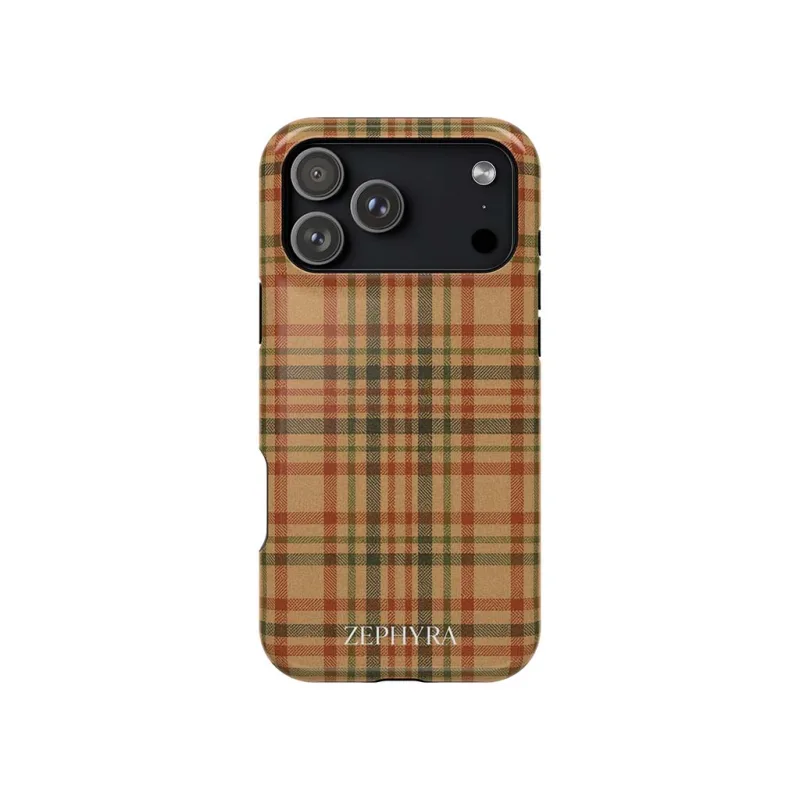 ZEPHYRA Desert Check - iPhone 17 Pro Max Kryt