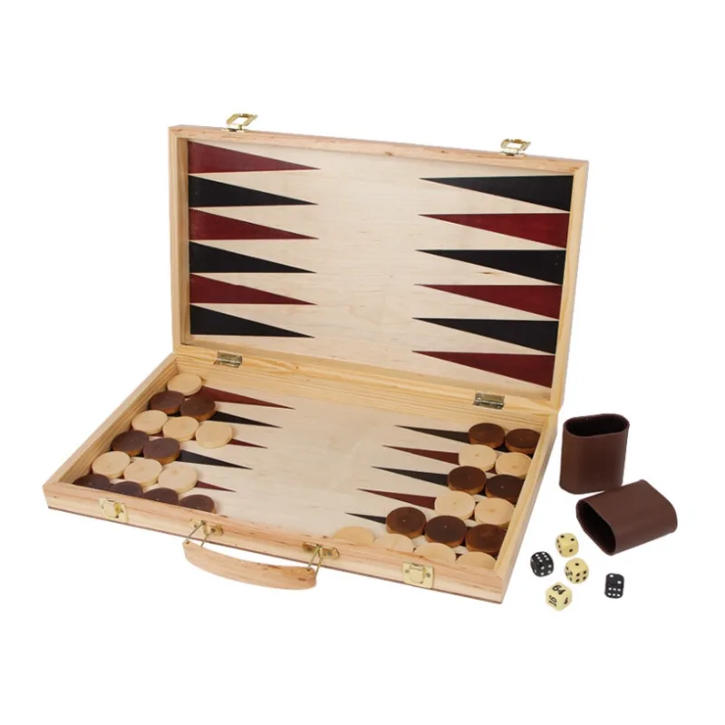 Kufrík na šach a backgammon