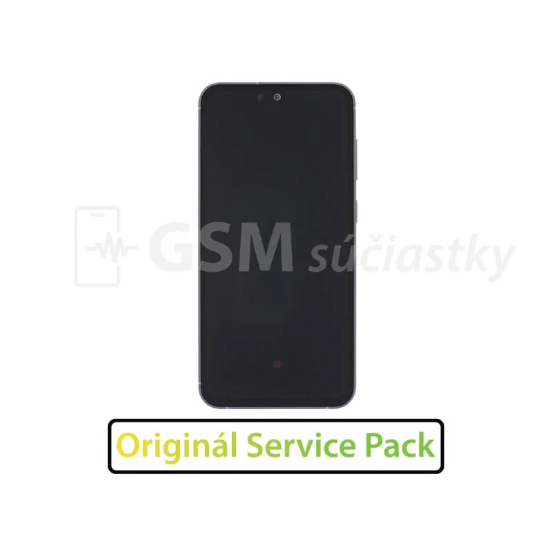 LCD Displej + Dotykové sklo + Rám Samsung Galaxy S23 FE - originál Farba: Čierna