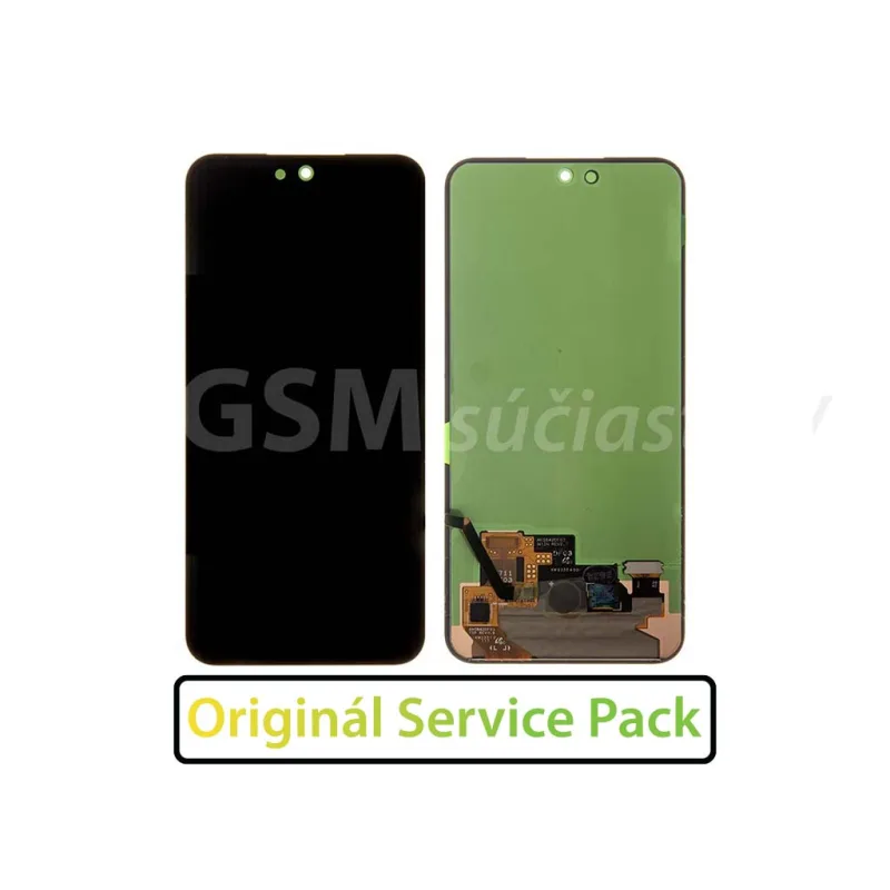LCD Displej + Dotykové sklo + Rám Samsung Galaxy S23 FE - originál Farba: Čierna