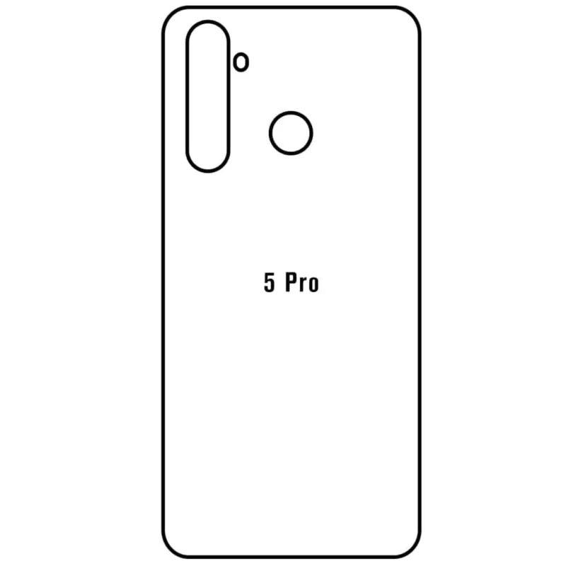 Ochranná fólia Sunshine Hydrogel pre Realme 5 Pro Variant:: zadná matná