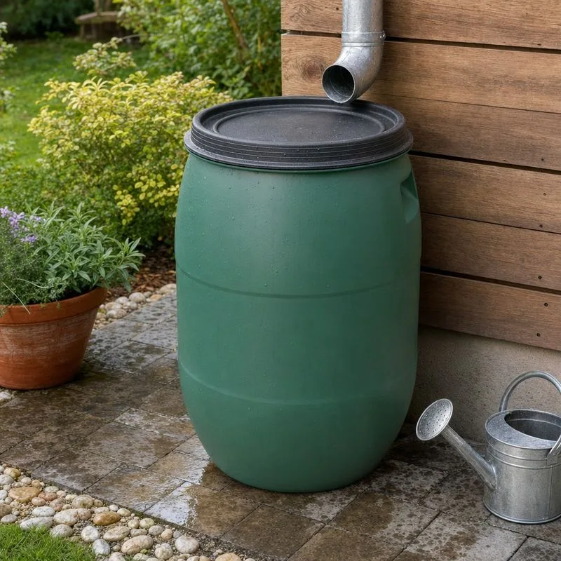 Barel Pannon Rainbarel 220 l, zelený, HDPE, na dažďovú vodu