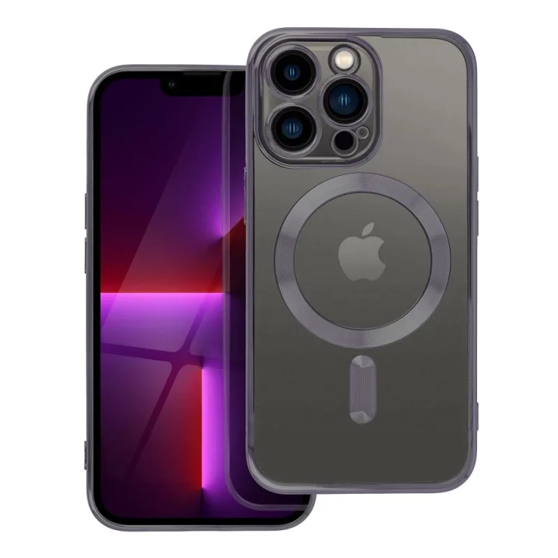 Puzdro MagSafe pre Apple iPhone 13 Pro Max, Čierne