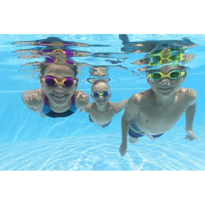 Okuliare Bestway® 21065, Lightning Pro Goggles, mix farieb, plavecké
