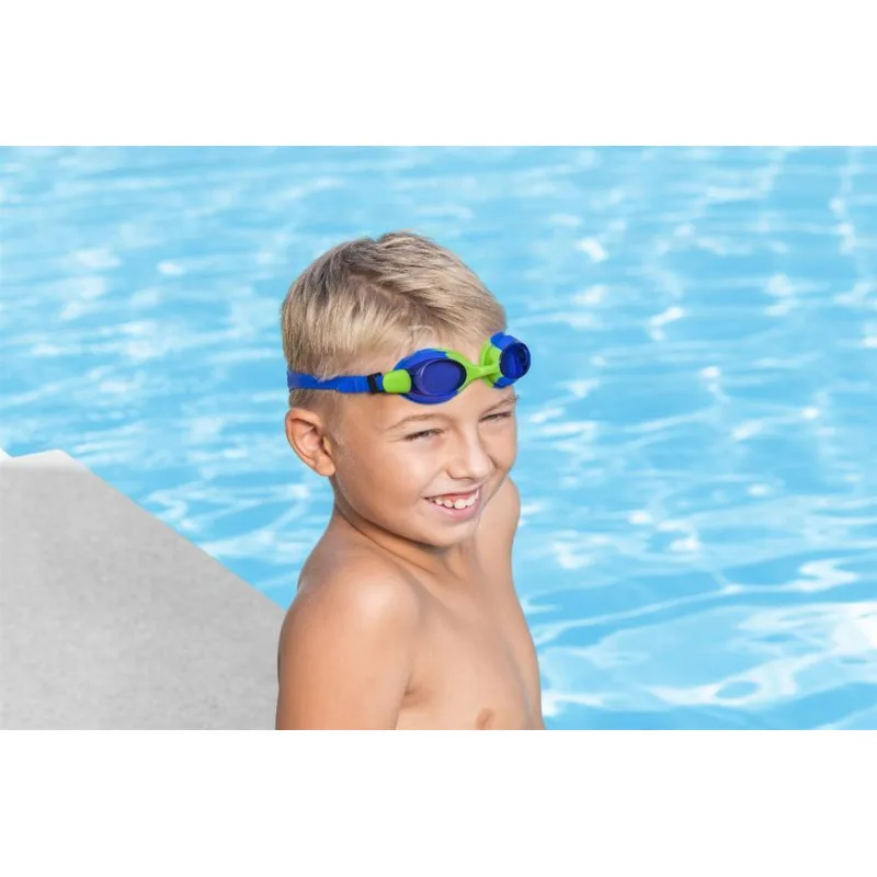Okuliare Bestway® 21065, Lightning Pro Goggles, mix farieb, plavecké