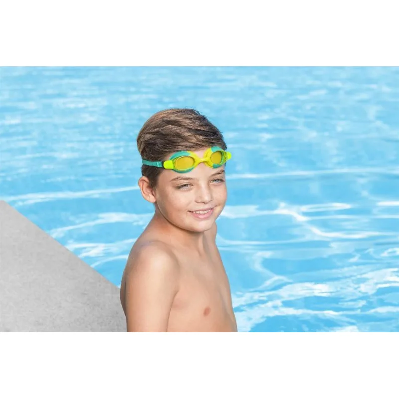Okuliare Bestway® 21065, Lightning Pro Goggles, mix farieb, plavecké