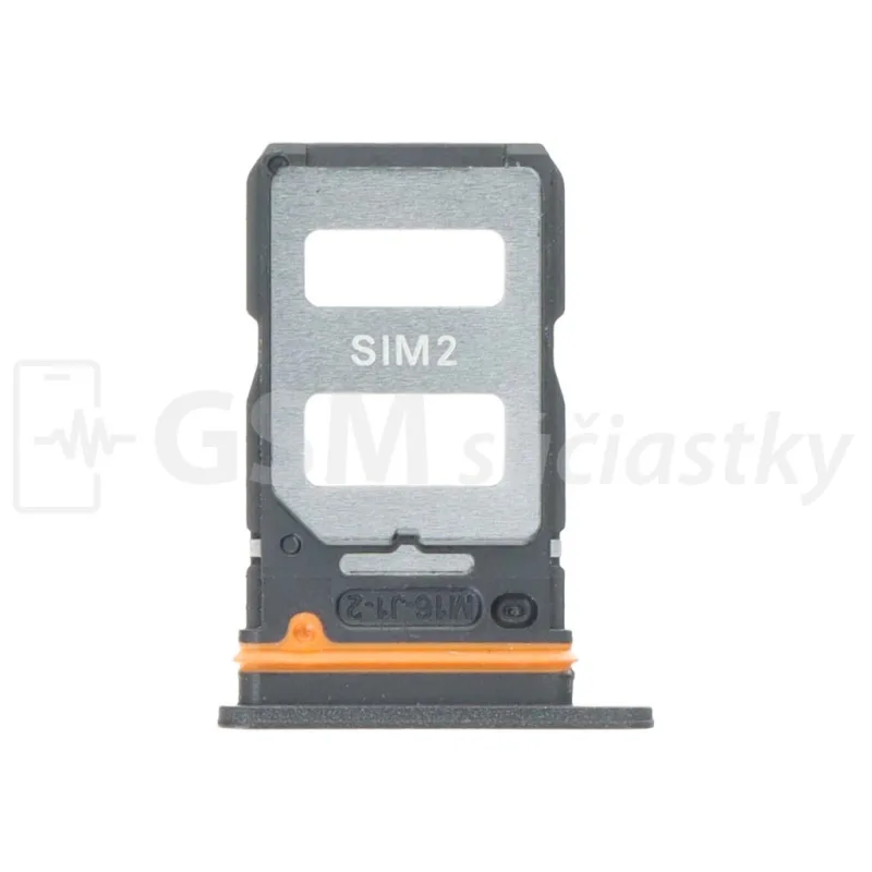 Držiak SIM karty Xiaomi Redmi Note 12 Pro 5G Farba: Čierna