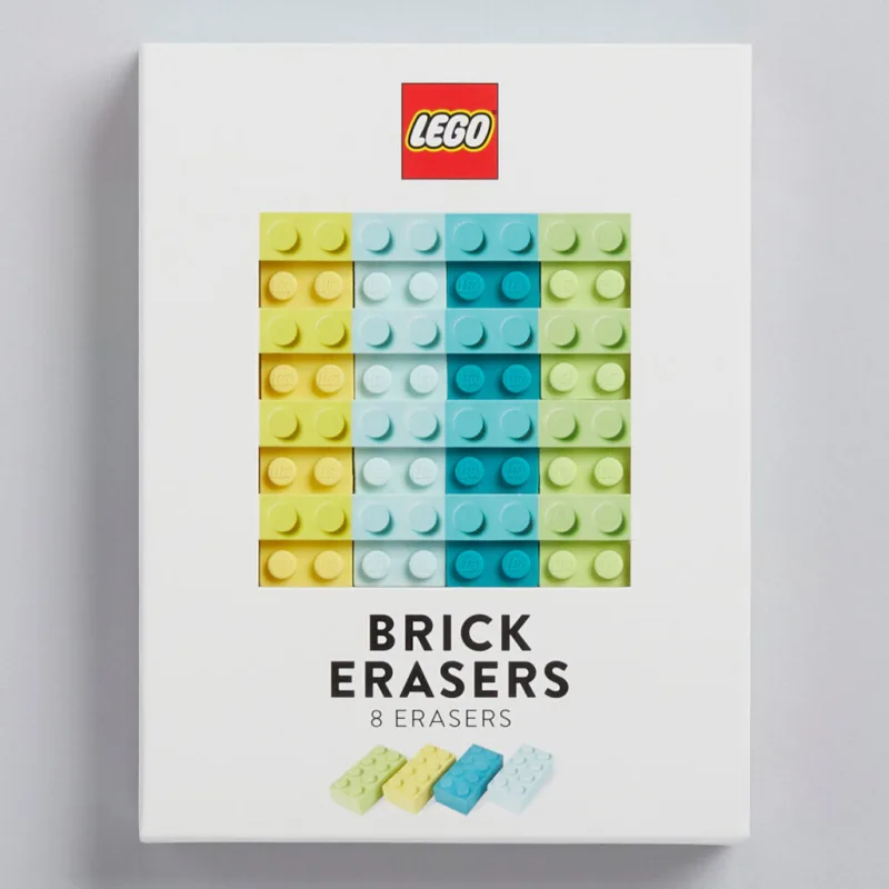 Chronicle Books LEGO® Školská guma 8 ks