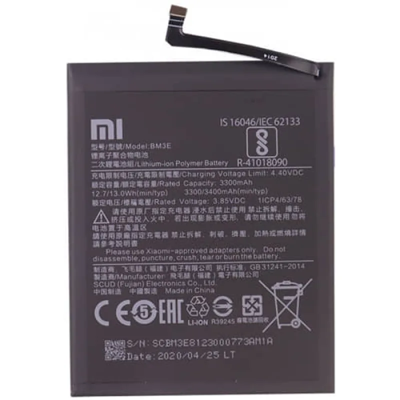 Bateria Xiaomi Mi 8 - BM3E Variant:: OEM