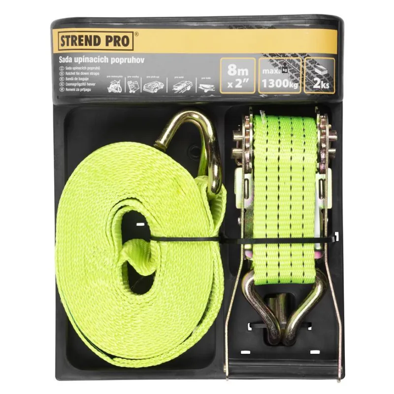 Popruh upínací Strend Pro 50 mm, L-8 m, 2600 kg
