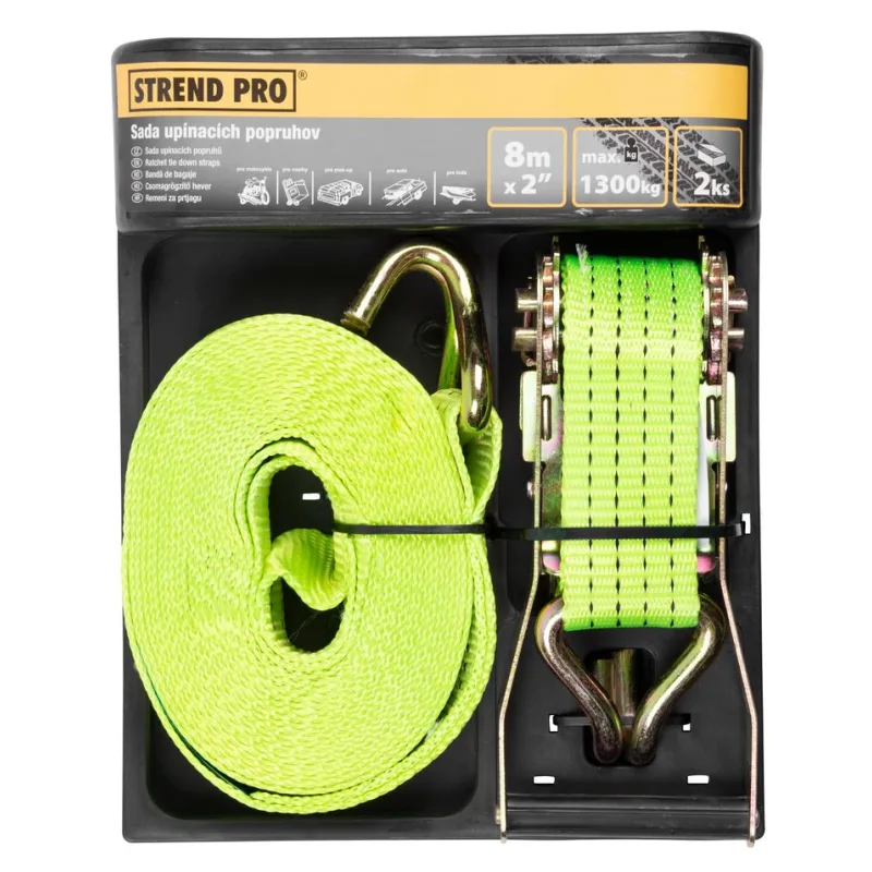Popruh upínací Strend Pro 50 mm, L-8 m, 2600 kg